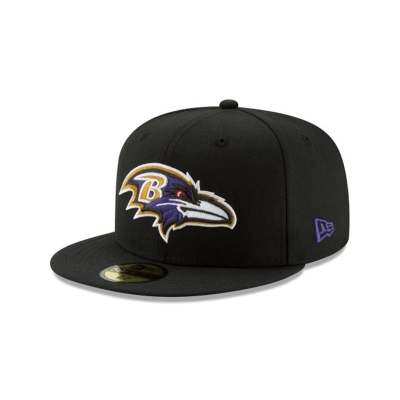 Sapca New Era Baltimore Ravens NFL 59FIFTY Fitted - Negrii